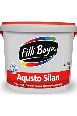 Filli Boya Aqusto Silan Dış Cephe Boyası 2,5 L- 7,5 L - 15 L (441356725)