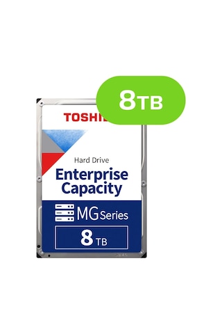 Toshiba 8tb Mg10ada800e 3.5" 7200rpm 256mb 7-24 Enterprice Güvenlik Diski Kdo