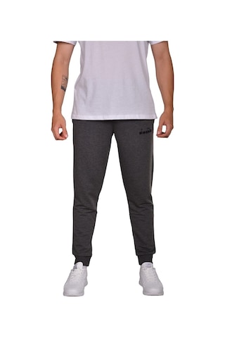 Diadora Valor - Erkek Pamuklu - Lastik Paça - Antrasit Eşofman A Antrasit