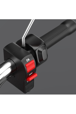Motosiklet & Scooter Çift Fonksiyonlu Açma/kapama Anahtarı + 5v 2a Hızlı Usb Şarj Soketi