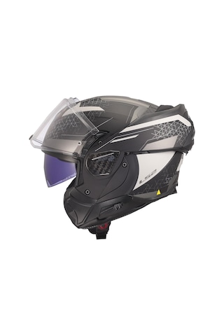 Ls2 Advant 2 Astral Mat Gri-siyah Kask Gri