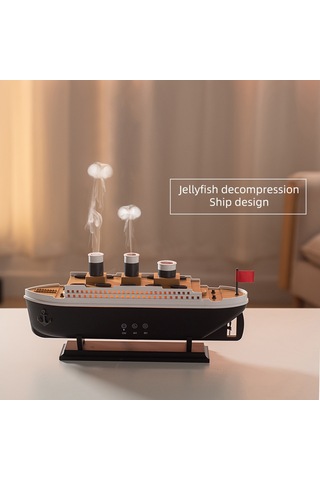 Gemi Buhar Makinası Humidifer Difüzör Çocuk Ve Bebek Odaları İçin Hava Nemlendirici