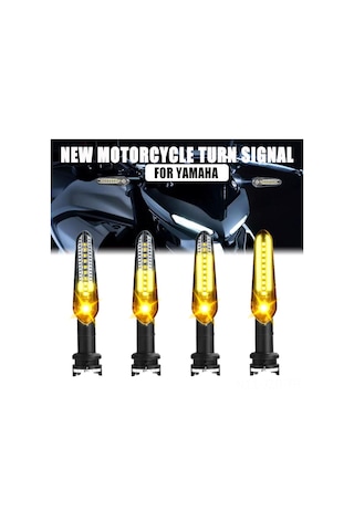 Geeroyoo Yamaha Motosikletler İçin Yüksek Parlaklıklı Led Sinyal Lambası - Mt07, Mt09, Mt10 Ve Diğer Modeller İçin Uygun