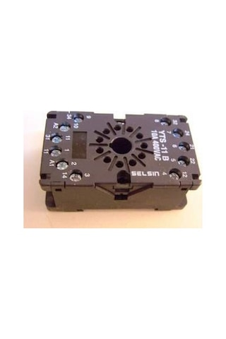 Selsin Raya Montaj 11 Pin Röle Soketi Yts-11B