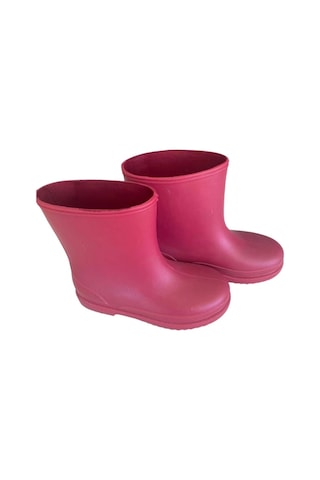 Belix Bahçe Ve Yağmur Renkli Çocuk Çizmesi 26-35 Pembe Pembe