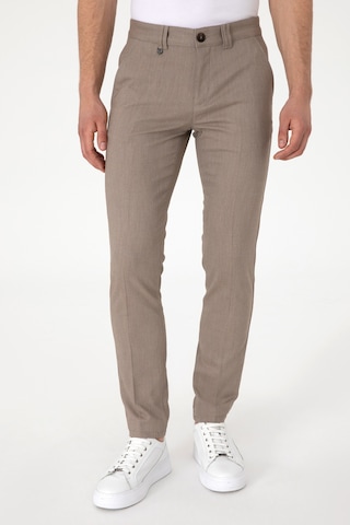 U.s. Polo Assn. Erkek Haki Pantolon Kanvas-chino 50299990-vr027 Haki