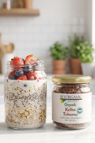 Beygurme Organik Keten Tohumu 100 G