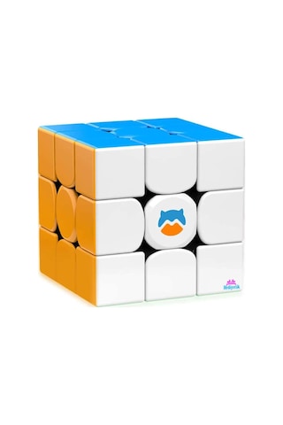 Hediyecik Gan Monster Go 3x3 Mıknatıslı Manyetik Zeka Küpü Akıl Küpü Rübik Küp Mobil Uygulamalı