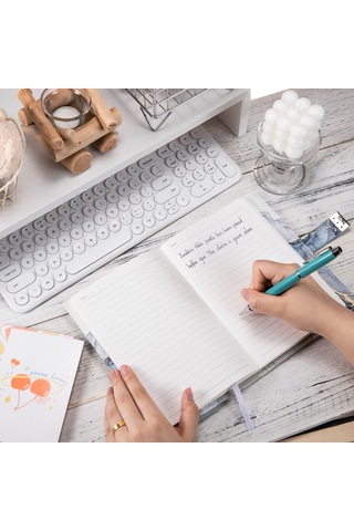 Tuomeng A5 Moda Şifre Kitabı Kilitli Yaratıcı Hesap Notu Dizüstü Şifre Kitabı-mor