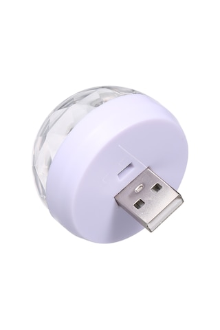 Geeksen Usb Girişli Led Neon Işık, Ses Aktifli Rgb Renkler, Mini Taşınabilir, Ev Partileri Ve Dekorasyon İçin Şeffaf