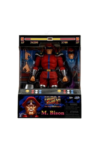 Jada Street Fighter Iı 15 Cm Figürler M. Bison Simba