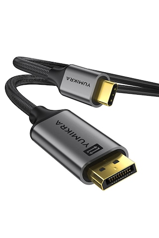 Usb-c To Displayport Çift Yönlü Kablo, 48gbps 8k 60hz 4k 240hz Hdcp Hdr, Dex Mode - 2 Metre