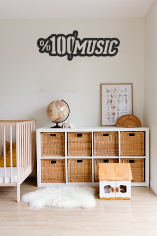 Müzik %100 Mdf Duvar Dekorasyon Ürünü 40x15 Cm