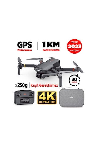Sjrc F5s Pro 4k Kameralı Drone Seti+1km Menzil+30 Dakika Uçuş Süresi+çanta+takip Modu