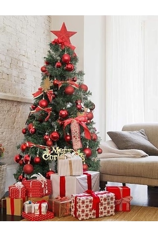 5cm 6 Adet Mini Yılbaşı Ağacı Süsü Noel Baba Ağacı Süsü 6 Adet/paket