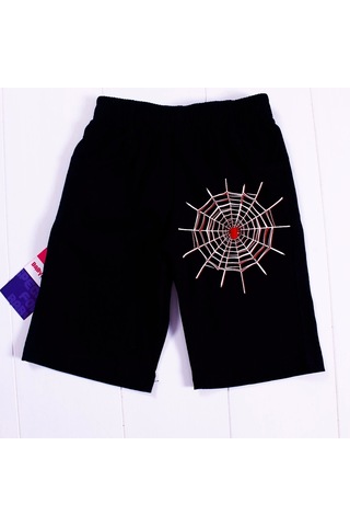 1-2-3 Yaş Örümcek Adam Kapişonlu Erkek Çocuk Takımı Kırmızı Kırmızı