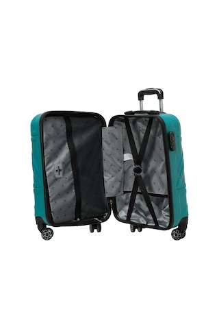 Lumberjack Trıangle -k Abs 5fx Petrol Unisex Küçük Boy Valiz 000000000101972792 Mavi