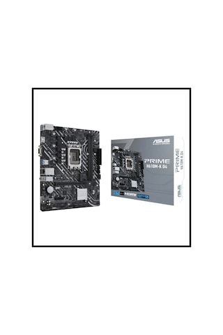 Asus Prıme H610m-k D4 Argb, 2xddr4, M.2, Hdmı, 12-13.14.nesil, Lga1700 Soket, Anakart