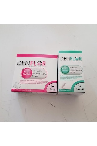 Denflor Takviye Edici Gıda 10 Saşe 10 Kapsül Denflor Takviye Edici Gıda 10 Saşe 10 Kapsül
