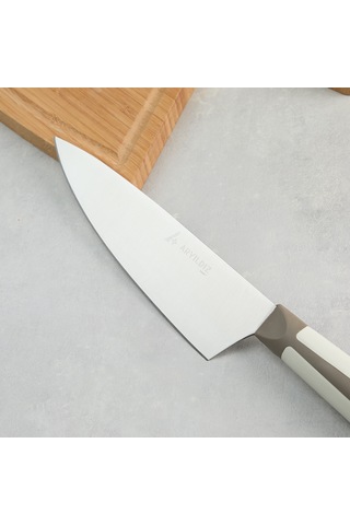 Aryıldız Plurex Şef Bıçak Koyu Bej 17 Cm Renkli