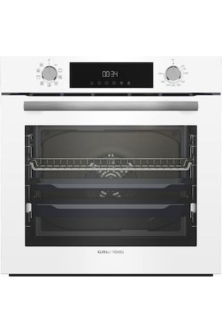 Grundig GEBM12302W 72 L Ankastre Fırın Beyaz