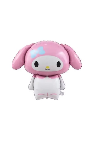Vıp Yüksek Kalite 5 Adet Dev My Melody Folyo Balon 65 Cm My Melody Balon My Melody Konsept Balon Pembe