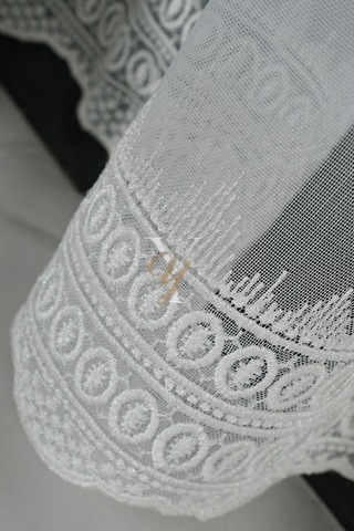 Np7210-1 Etek Tül Perde V-fikse Ekru