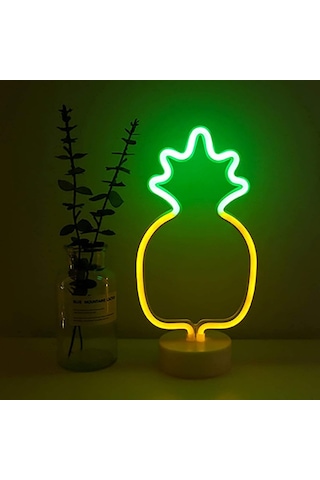 Ananas Neon Led Lamba