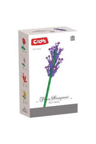 Ctoys Flower Arrangement Mini Blok Lavander