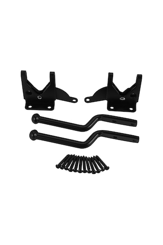 2 Adet Kendiliğinden Kilitlenen Kapı Mandalı Otomatik Ağır Kuvvet Kolu Çit Kapı Kilidi