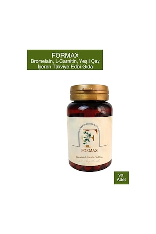 Formax Bromelain L-Carnitin Yeşil Çay İçeren Takviye Edici Gıda