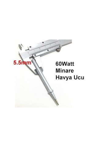 Swat 60Watt Minare Havya Ucu 5.5 MM 1Adet