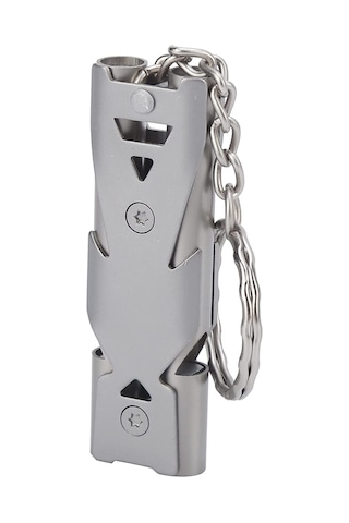 Sterling Kamp Ve Acil Durum Düdüğü Gümüş