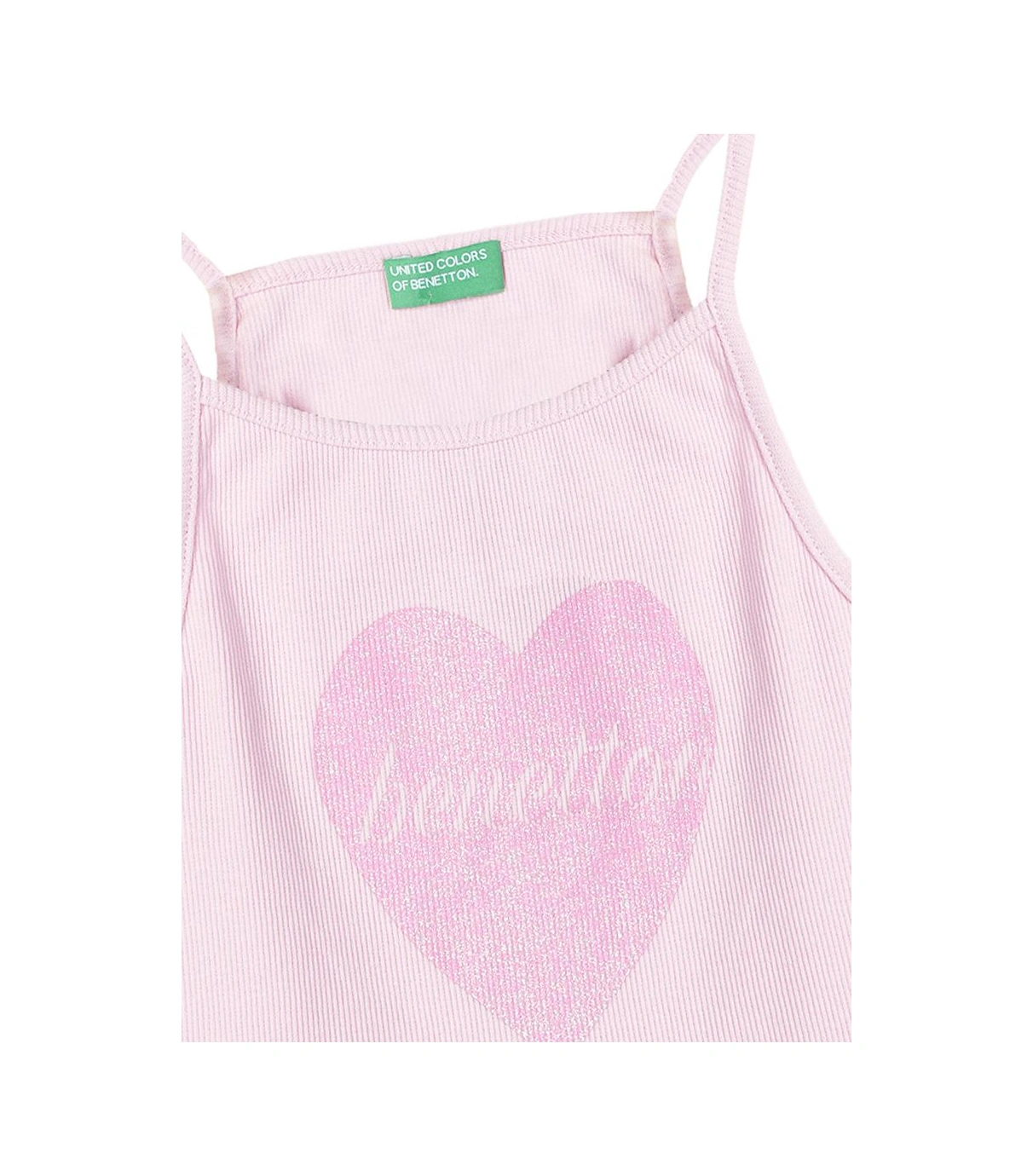 United Colors Of Benetton Kız Çocuk Atlet Bnt-g21220 Pembe