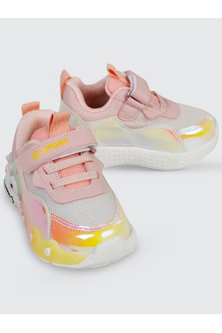 Civil Sport Kız Çocuk Spor Ayakkabı 21-25 Numara Pudra Pudra