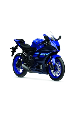 Yamaha Yzf-r7 Yan Sağ Sol Grenaj Sticker Seti Tasarım Etiket Modeli Mavi Renk