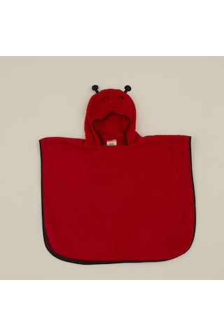 Karaca Home Bebek Little Ladybug Havlu Kundak Kese Set Kırmızı