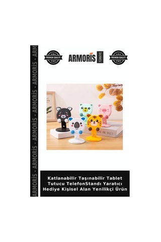 Katlanabilir Taşınabilir Tablet Tutucu Telefonstandı Yaratıcı Hediye Kişisel Alan Yenilikçi Ürün