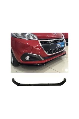 Peugeot 208 Ön Lip Piano Black Ön Karlık 2012 - 2019