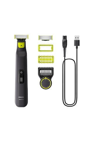 Tr Oneblade Pro Yüz&vücut Tıraş Makinesi, Islak&kuru,12 Uzunluk Ayarı, 1 Yedek Bıçak,qp6542/10 1 - 2 Saat
