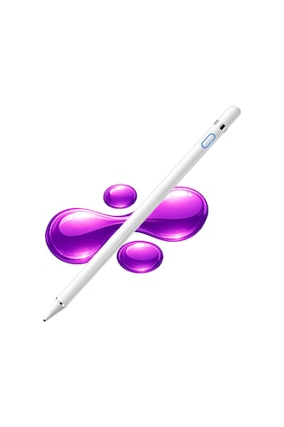 Huawei Matepad 11,5/11 Uyumlu Şarjlı Aktif Stylus Kalem Hassas Uç Not Alma & Çizim İçin Beyaz
