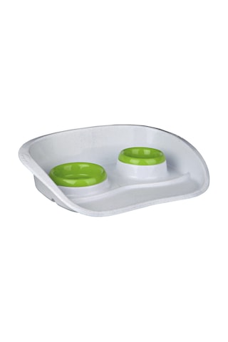 Trixie 24721 250 ML/9 CM ve 300 ML/11 CM Çap Köpek Mama Kabı Seti Çok Renkli