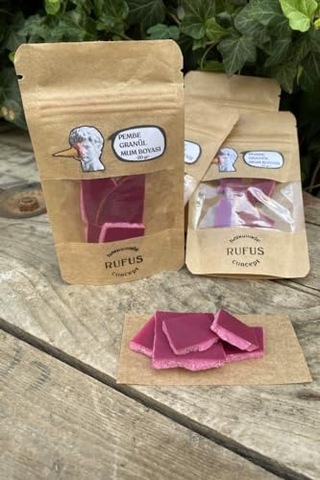 Kokulu Yeşil Yaratıcı Inci Tozu Mum 30 Adet Fitil İle Bırlıkte -250 Gr