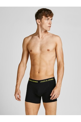 Jack&Jones Jacblack Frıday Erkek Boxer 5'Li Paket Siyah