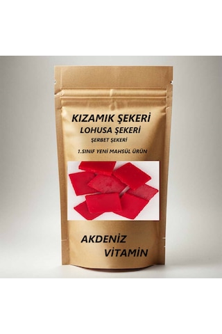 Akdeniz Vitamin Kızamık Şekeri Lohusa Şekeri Şerbet Şekeri 600 G