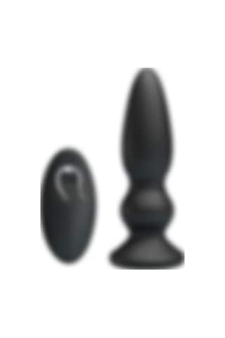 Odins Shop BDM1258 USB Şarjlı 12 Titreşim Modlu Kumandalı Boğumlu Plug