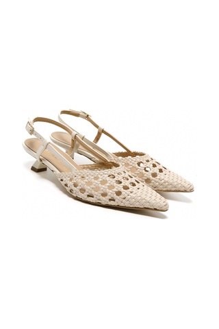 Topuklu/ Stiletto Kadın 1971007 Nacree Trecc Capra Burro Burro Bej