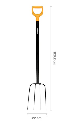 Fiskars Masif Metalden Solid Kompost Çatalı Genel