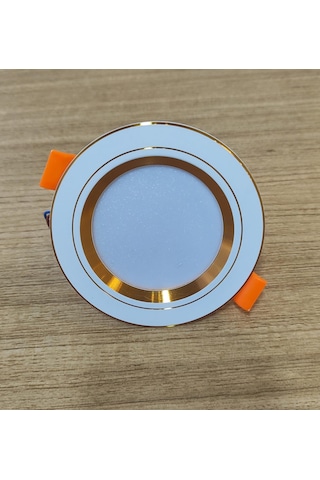 Sorti 7w Sıva Altı 3 Renk Led Spot Gold Kasa Beyaz - Gold