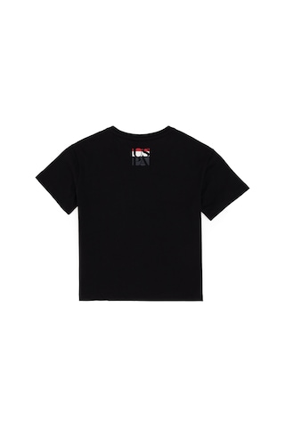 U.S. Polo Assn. Erkek Çocuk Siyah Bisiklet Yaka Tişört 50295428-VR046